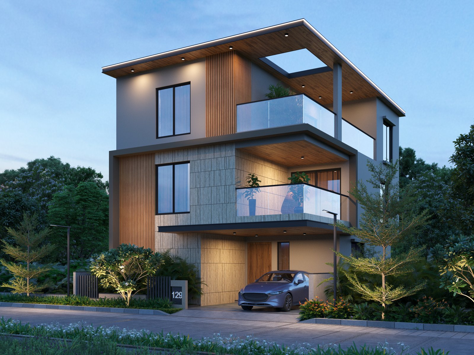Park Avenue premium triplex villa